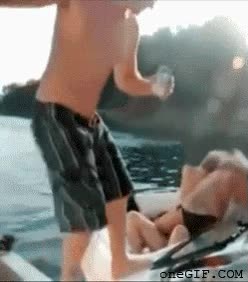 gente,yate persona,fail,fiesta,agua,caída