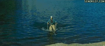 chico,lago,mirar,bicicleta acuática
