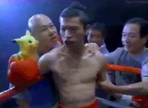 ring,boxeo,combate,pikachu,entrenador