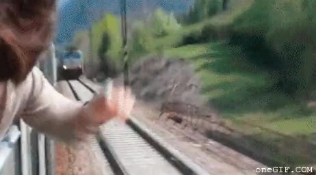 accidente,loca,cabeza,tren,Por los pelos,ventana