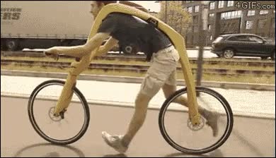montar,bicicleta,hombre,calle