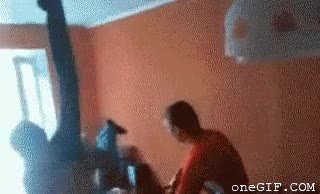 pegamento,caida,zapato,techo,plafond