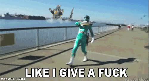 orgullo friki,power ranger,like i give a fuck,friki,expresion