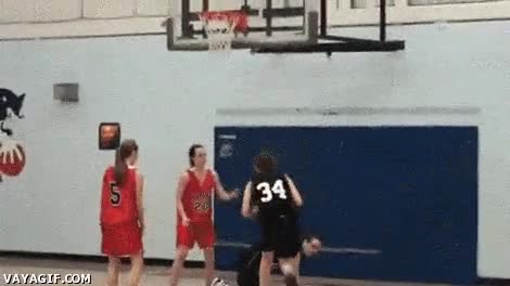 baloncesto,chicas,caerse,fail