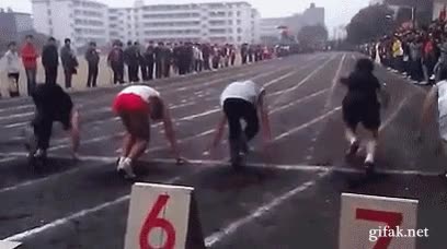atletismo,salida,disparo,carrera,breakdance,fail,falso