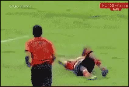 cuentista,portero,patada,agresion,exageracion,Futbol