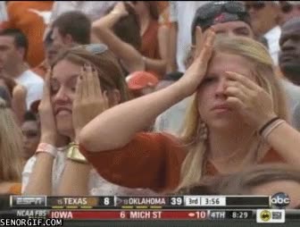 Cuando están apunto de darte las notas notas,partido,futbol americano,publico,abc,expresion