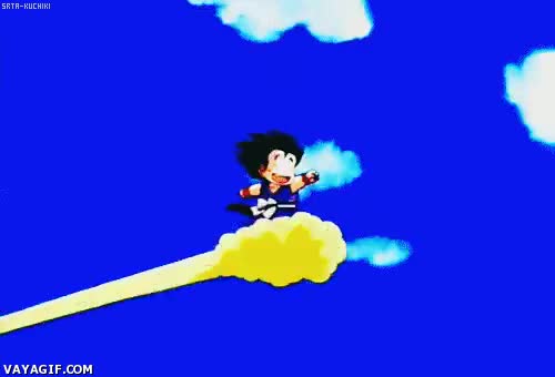 recuerdos,infancia,dragon,ball,z,goku,nube,voladora,kinton