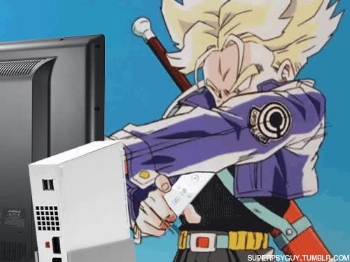 DBZ,wii,trunks,dragon ball,nintendo