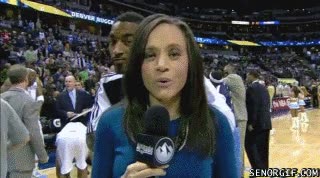 Hola mamá,camara,television,infiltrado,basquet,baloncesto,nba,reportera