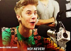 Justin Bieber,guiño,ojo,mentí,entrevista,hombres,radio
