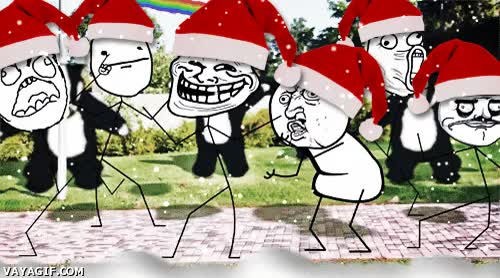 yuno,trollface,navidad,memes,poker face,LOL