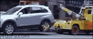 coche,grua,4x4,todoterreno,guista,enfadado