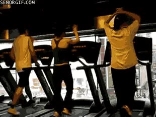 baile,cinta de correr,chica,gimnasio,gym,ejercicio,saltar