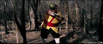 gordo,ninja,espada,cortar,fruta,fruit ninja,katana