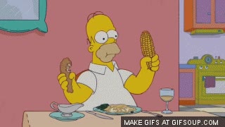 manos ocupadas,cabeza,usa la cabeza,homer simpson,matar mosca