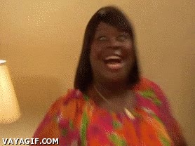 negra,gorda,expresion,felicidad,comida,ofrecer,ilusion,parks and recreation