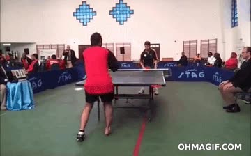 ejemplo a seguir,ping-pong,minusvalido,like a boss,superarse a si mismo,manco,superacion