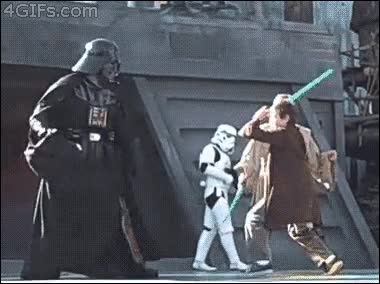 jedis,espada laser,pelea,darth vader,fail,sable laser,star wars