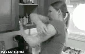 cocina,mujeres,hombres,salsa,caer