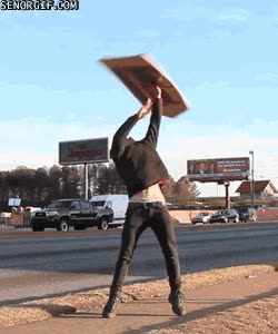 anuncio humano,carretera,girar,malabares,se&ntilde;al,anuncio,anunciante