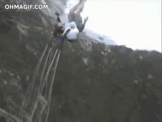 policia,puenting,paracaidas,caer,estilo,like a boss,puente