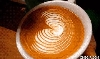 san valentin,café,leche,truco,corazón,amor