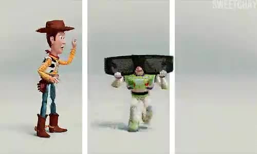 3D,gafas,woody,buzz lightyear,toy story