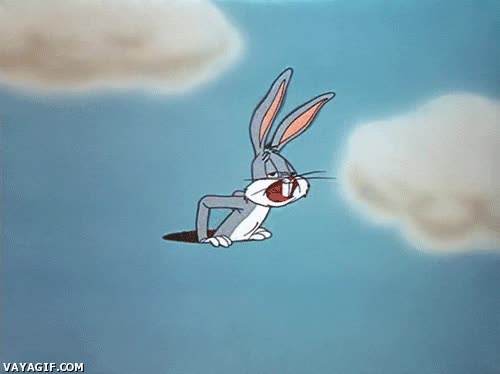 looney tunes,Bugs Bunny,madriguera,caer