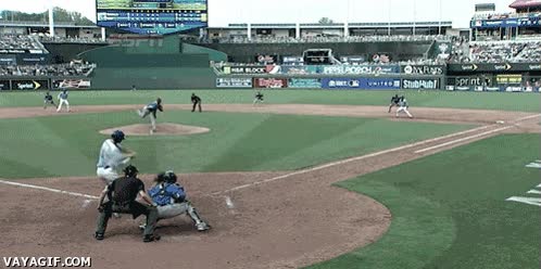 romper,fail,camara,pelota,baseball,beisbol,batear