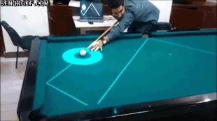asi es trampa,ayuda,billar,Laser,pool,guia,facil