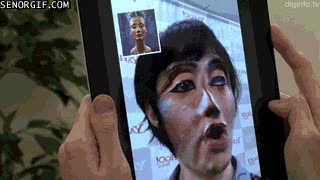 Camara,China,Tablet,Cara,Monstruos,Espejo,Aplicacion