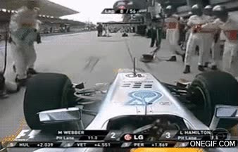 incómodo,hamilton,entrar,garaje