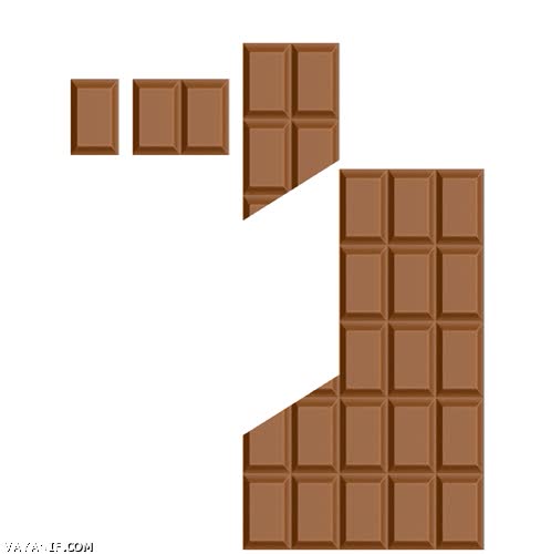 imposible,chocolate,matemáticas,truco