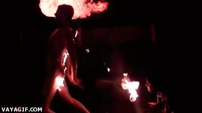 escupefuegos,fuego,quemar,depilación,quemado,desnudo