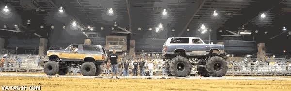 cuerda,tira y afloja,monster truck,incendio,arder