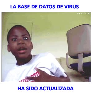 susto,niño,base de datos de virus,Avast antivirus,ataque al corazon