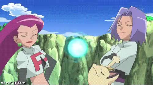 Han necesitado 700 capítulos, pero por fin han aprendido a esquivar un ataque pokémon meowth,team rocket,pokemon,ataque,poder,esquivar,capitulo,estilo