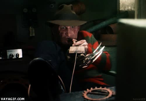 freddy krueger,videojuego,viciado,pesadilla en elm street