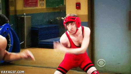 enclenques,debiluchos,debil,Howard,The Big Bang theory,chulos,expresion