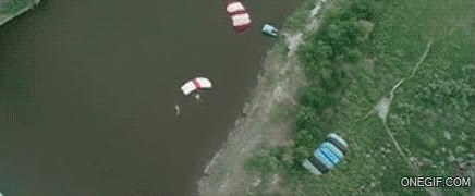 Rio,Puente,Paracaidas,Deporte,Caída,Caer