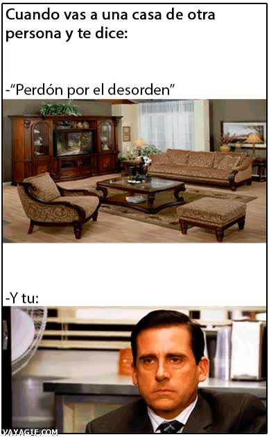 ordenada,perdon,orden,casa,the office,flipar