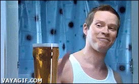 Ni aftershave ni ostias, un hombre de verdad solo usa un cosmético, ¡cerveza! birra,afeitado,cosmeticos,afeitarse,cerveza,aftershave