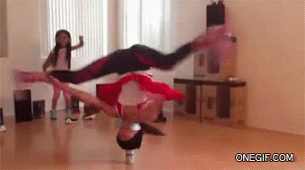 Lata,Girar,Rotar,Cabeza,Chica