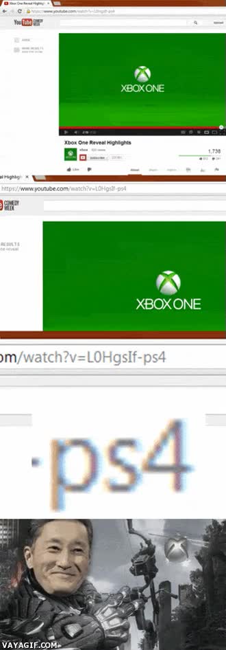 consola,conspiración,ps4,sony,video,videojuegos,xbox,xbox one,youtube