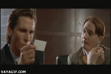 notas,mala hostia,evaluacion,christian bale,nota,enfado,american psycho