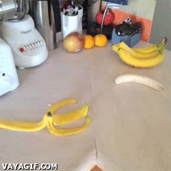 platano,comer,al acecho,impactante