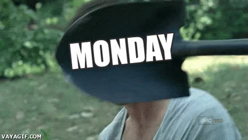 Rick Grimes,walking dead,lunes,despertar,palazo,ostia,pala