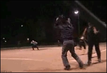 hostiaca,baseball,partido,beisbol,bola,golpe,fail,ostia,risa,chico