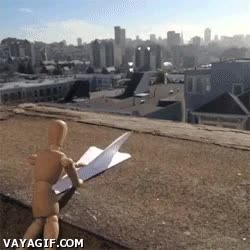 irse,planeta,volar,figura,madera,muñeco,avion de papel